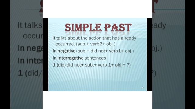 What are Simple present ,Simple past & Simple future смотреть онлайн