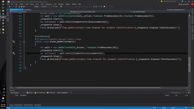 15 - Implicit and Explicit Waits - Dont mix implicit and explicit waits смотреть онлайн