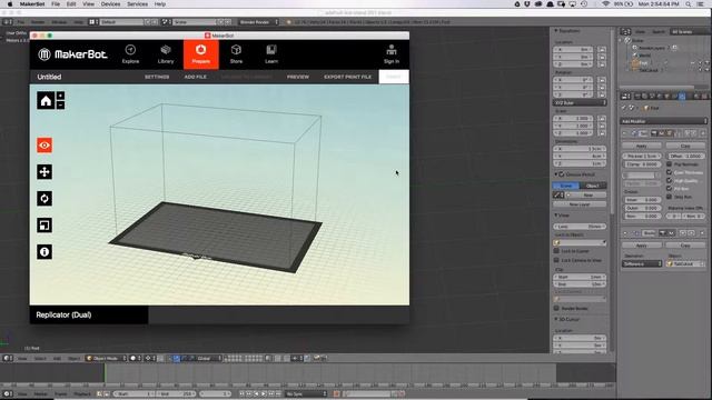 Let's Make: Blender to 3D Printer Adafruit HDMI Backpack Feet Tutorial смотреть онлайн