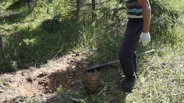 Метало коп, металлоискатель md-4030,нашли мину смотреть онлайн