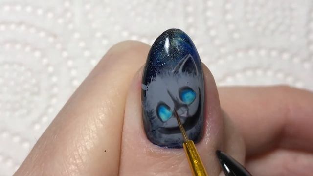 Маникюр с Чеширом ? Мистика при съемке ?? смотреть онлайн