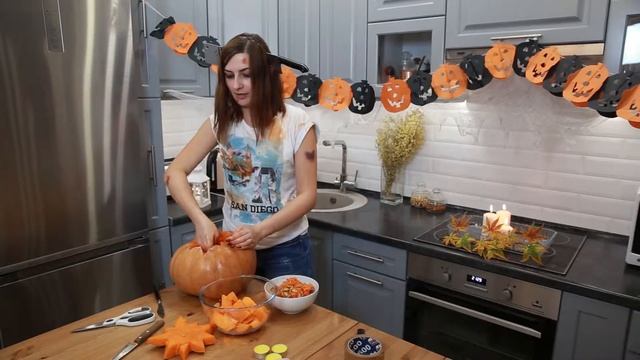 Делаем тыкву на Хэллоуин смотреть онлайн