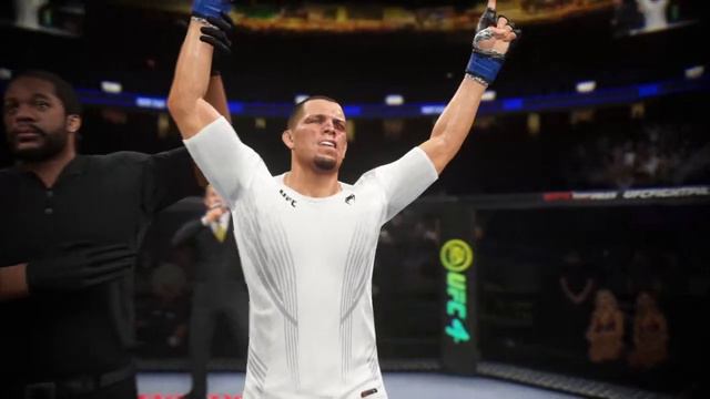 UFC 4 PS4 CM Punk Vs Nate Diaz [Ps4Slim]