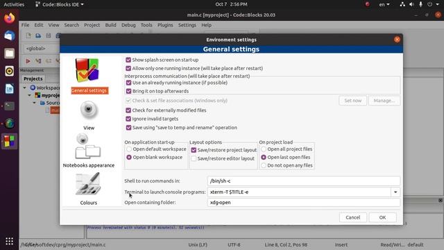How to change codeblocks launch terminal смотреть онлайн