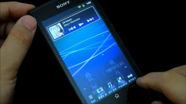 SONY NWZ-Z1000(Z1060) Android User Interface смотреть онлайн