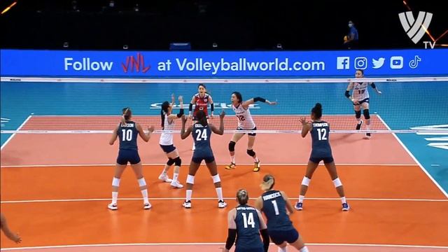 Chiaka Ogbogu - Monster Volleyball BLOCKS VNL 2021 смотреть онлайн