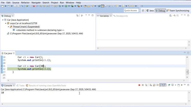 Usage of Constructors | Default Constructor|Parameterized Constructor | Java | Selenium WebDriver смотреть онлайн