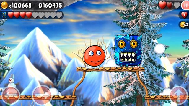 ВСЕ БОССЫ в игре красный шарик - Red Ball от флавиос. Вампиры квадраты! Огненный шар смотреть онлайн