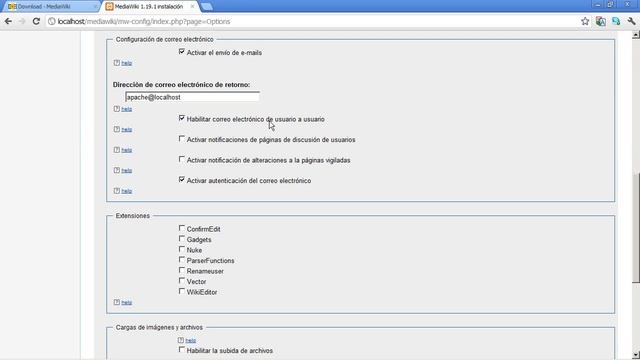 Curso de MediaWiki 06 configuracion avi смотреть онлайн
