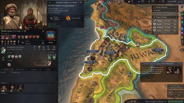 Can I help the Druze rise from obscurity in Crusader Kings 3? смотреть онлайн
