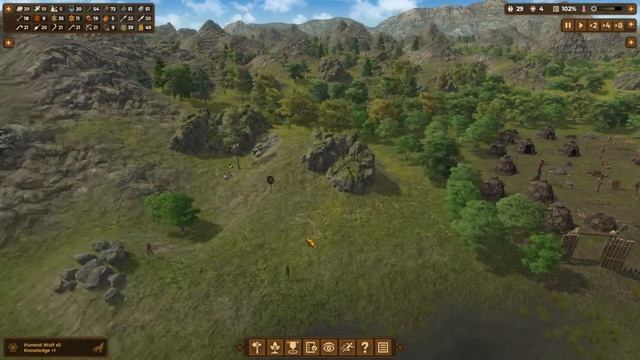 Dawn of Man - We are of to a good start, Let's try to reach farming and build protection from raids смотреть онлайн