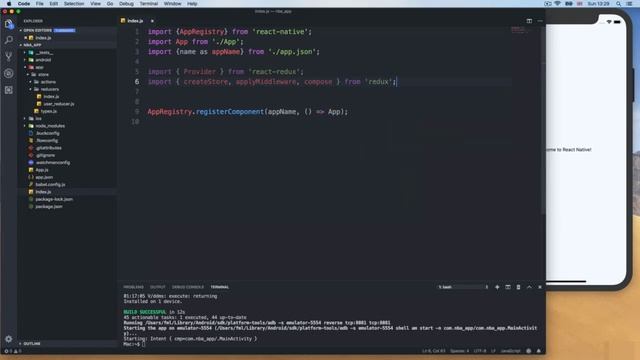 3 Setting up Redux Bulid || React Native Complete App смотреть онлайн