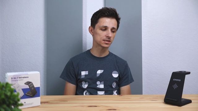 CIYOYO 3 in 1 Fast Wireless Charging Station Dock Review смотреть онлайн