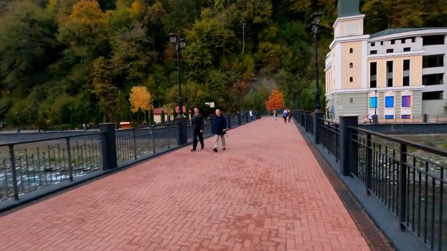 РОЗА ХУТОР ?СОЧИ. Набережная ,мостик ,закат)))! По быстрому! смотреть онлайн