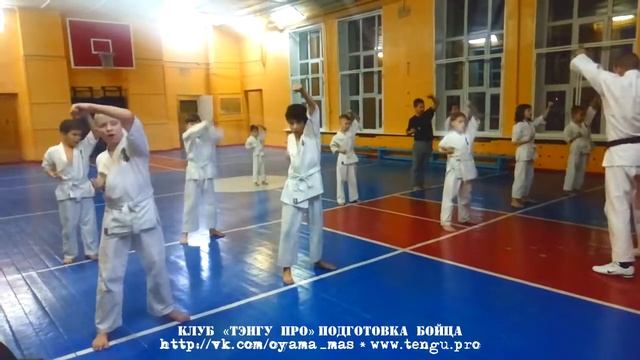 Кихон ката 10 кю. IFK/ Кёкусинкай Карате. Клуб «Тэнгу Про» Мурманск Https://vk.com/oyama_mas