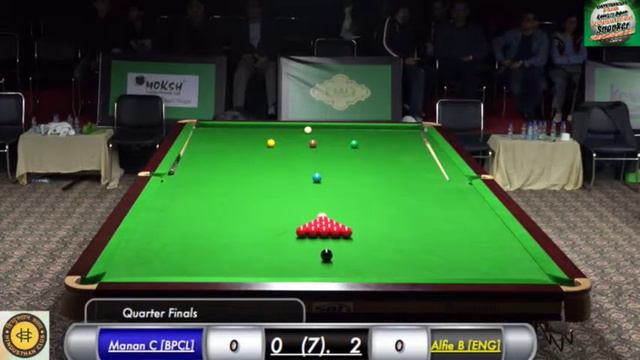 Kolkata Open International Invitation Snooker Championship 2018 I Alfie Burden vs Manan Chandra смотреть онлайн