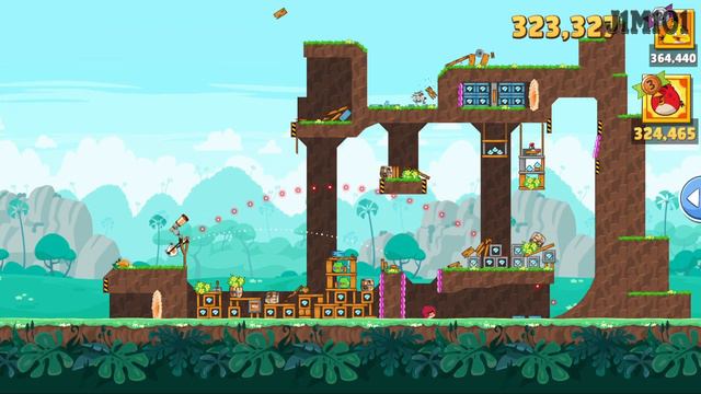 ANGRY BIRDS FRIENDS TOURNAMENT: CAN J1M101 GET ALL THREE STARS ? #30 4 LEVEL смотреть онлайн