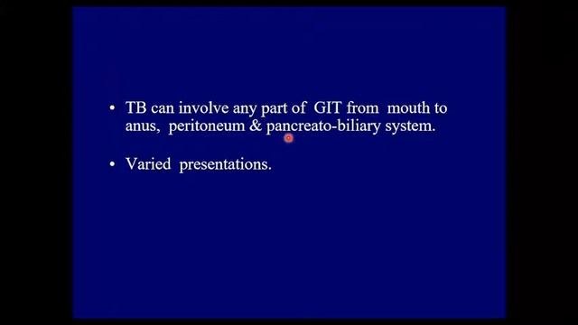 Schistosomiasis & Tuberculosis, GIT Pathology смотреть онлайн