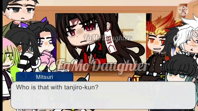 The Hashira React To Nezuko Meets Yoriichi|Gacha Club|Enjoy♡|