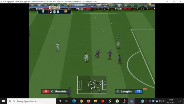 Pro Evolution Soccer 2019 - Sony PlayStation 2 - PCSX2 смотреть онлайн