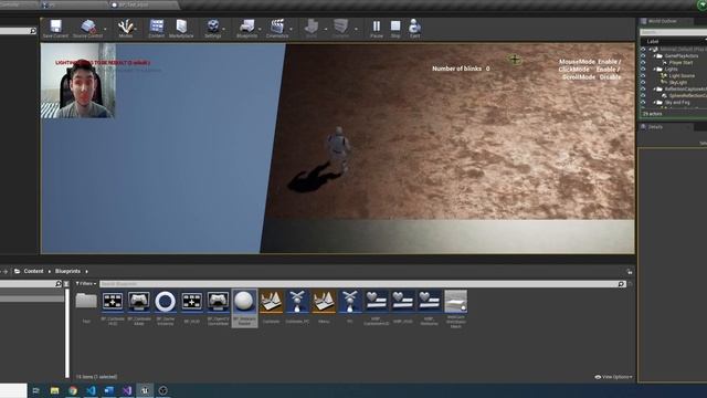 Демонстрация работы OpenCV с UE 4 смотреть онлайн