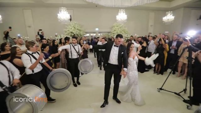Assyrian + Lebanese mixed wedding entry! смотреть онлайн