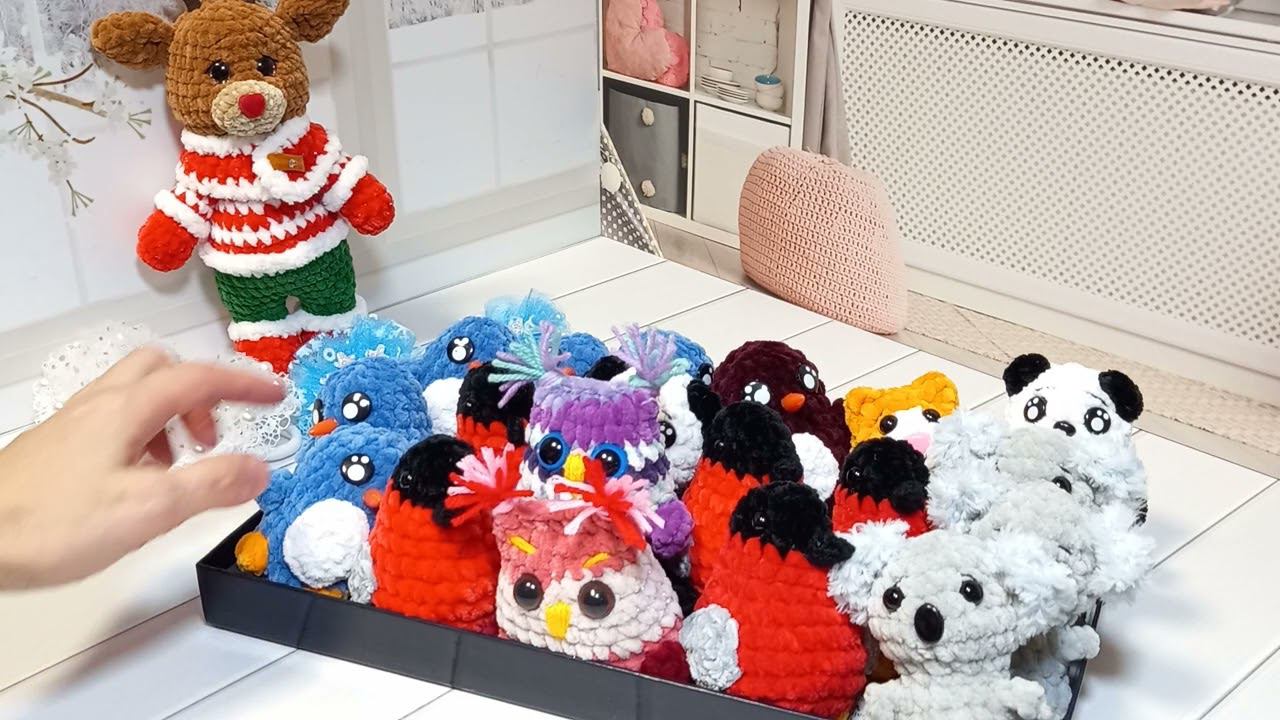 26 ноября 2023 г. вторая "рогатая" неделя марафона #новогоднийбумамигуруми смотреть онлайн