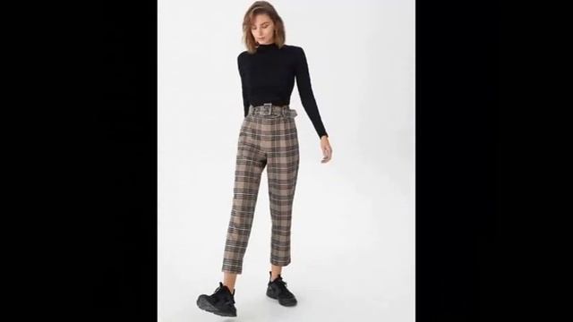 \брюки в клетку\\ идеи как и с чем носить смотреть онлайн