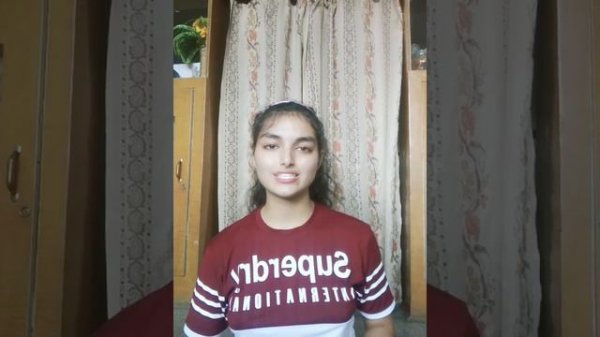 My online K-pop audition for JYP Entertainment - Sneha Thakur.