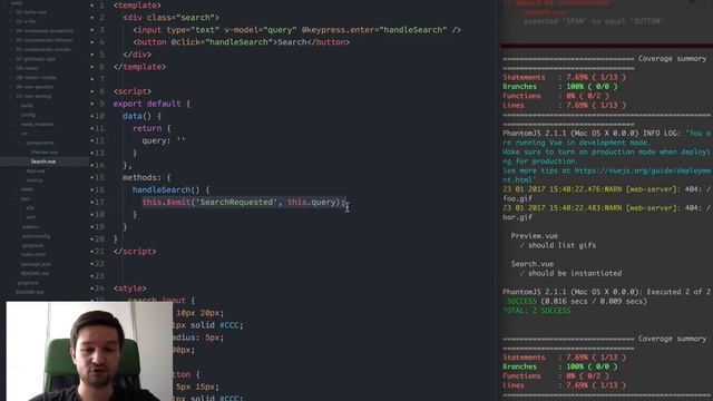 VueJS 10: Vue JS icin Unit ve E2E testler yazmak смотреть онлайн