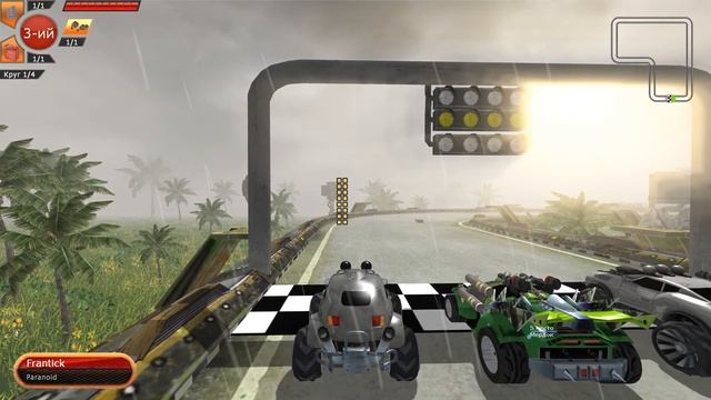 [Motor Rock] Rock’n’Roll Racing 3D. Обзор. смотреть онлайн