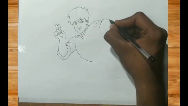 drawing a Jackie Chan action image смотреть онлайн