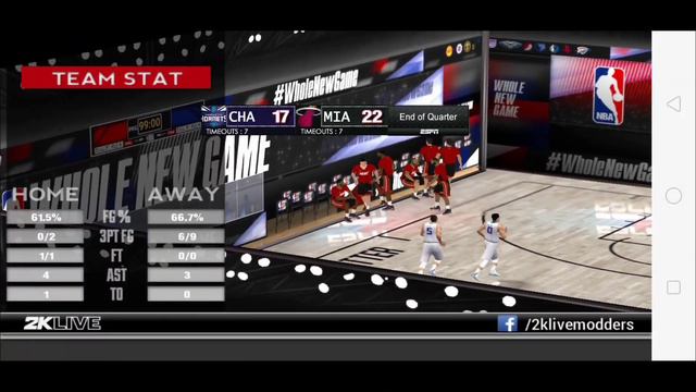 NBA 2K21 MOD Charlotte Hornets vs Miami Heat || Dhudz official tv смотреть онлайн