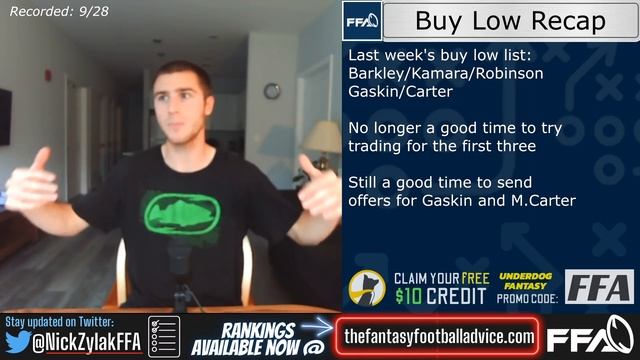 Best Running Backs to Trade For and Away | Week 4 | 2021 Fantasy Football Advice смотреть онлайн