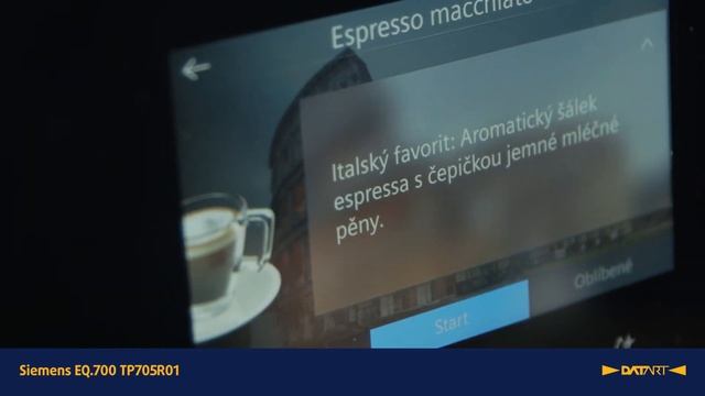 Espresso Siemens EQ.700 TP705R01 | představení смотреть онлайн