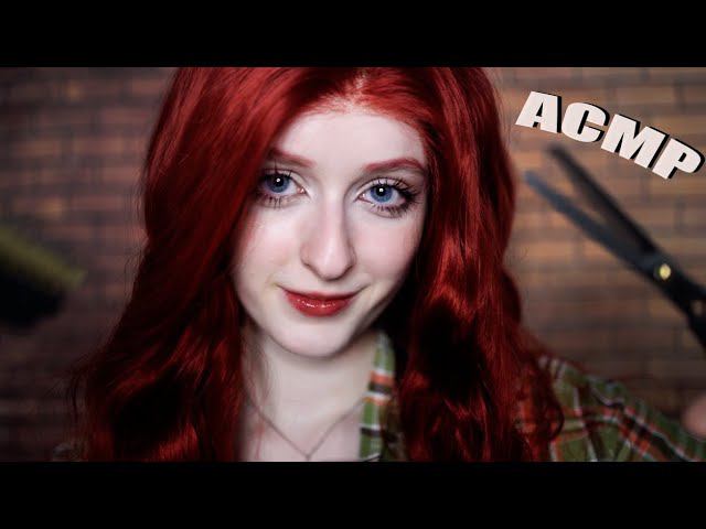 АСМР Барбер флиртует с тобой во время стрижки | Ролевая игра | ASMR Roleplay a haircut смотреть онлайн