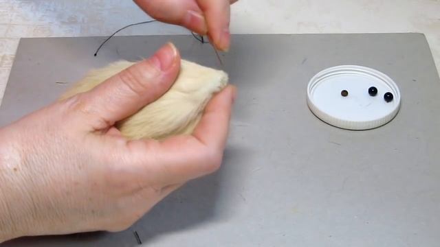 МЫШКА из меха своими руками КАК НАСТОЯЩАЯ. смотреть онлайн