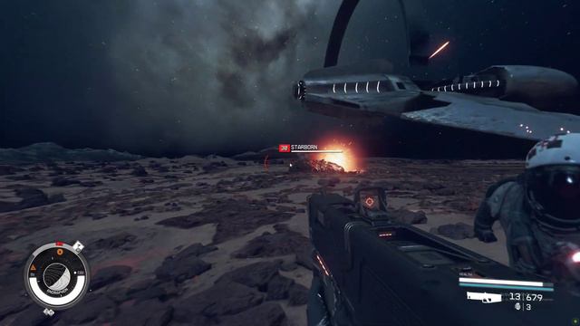 Starfield : Found Where Starborn are with their Starborn Guardian Ship on Andraphon Moon in Narion смотреть онлайн