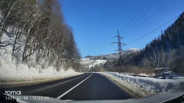 Поездка на авто (запись с видео регистратора) смотреть онлайн