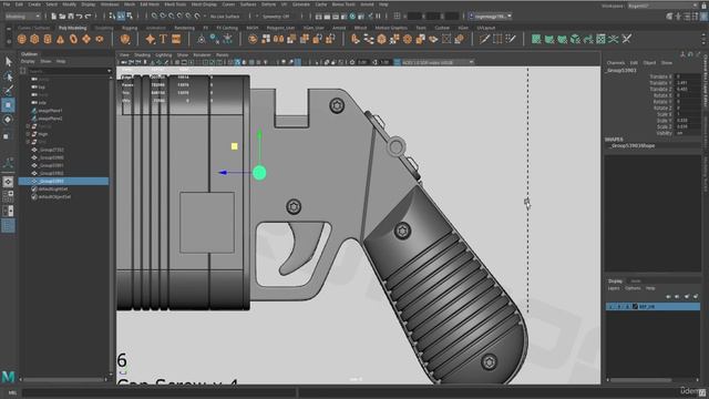 5. Modeling & High Poly (Screws) смотреть онлайн
