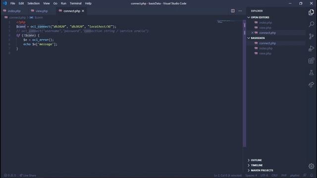 Modul 5 - Tutorial Connect Oracle PHP смотреть онлайн