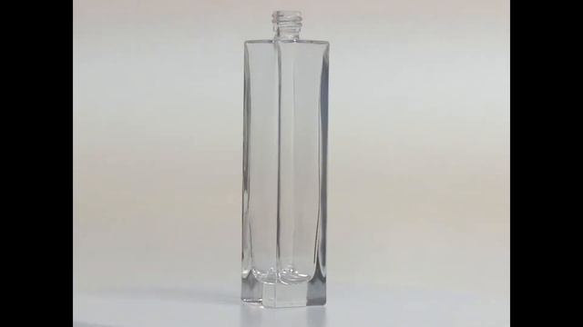 3.4 oz (100ml) Super Tall Square Elegant Clear Glass Bottle смотреть онлайн