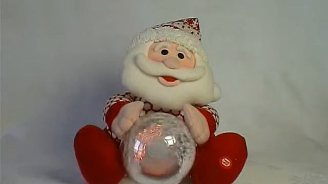 Электромеханическая игрушка «Дед Мороз, Снеговик со снежным шаром» арт. HM-007R 1 смотреть онлайн