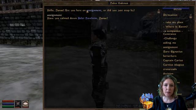 Danae plays Morrowind, episode 94: Was that a D or an E flat? смотреть онлайн