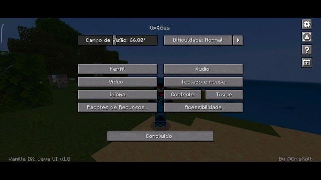 COMO DEIXAR A INTERFACE DO MINECRAFT PE 1.17.10 IGUAL A DE PC (MINECRAFT JAVA EDITION) !! смотреть онлайн