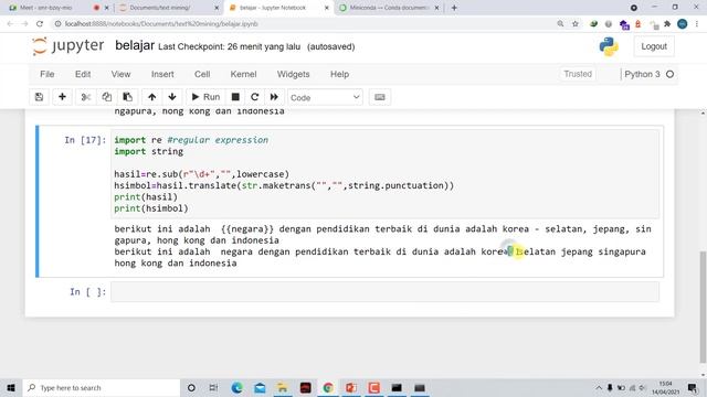 Text Preprocessing With Jupyter Notebook (Bagian-1) смотреть онлайн