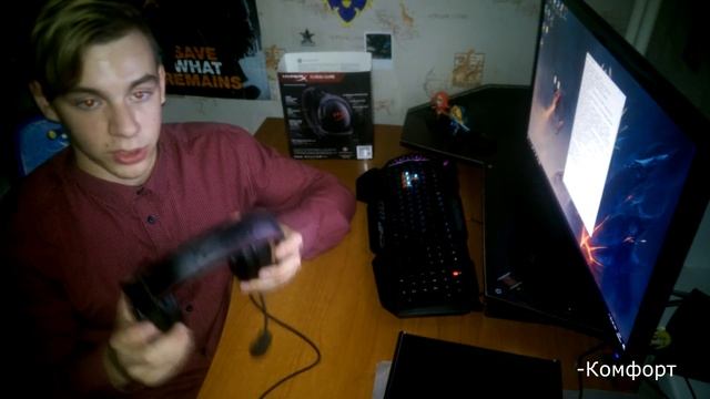 Лучшие "бюджетные наушники" или обзор на Kingston HyperX Cloud Core смотреть онлайн