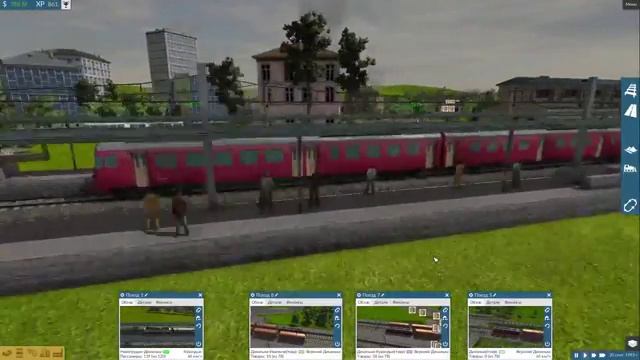 Прохождение Train Fever ч7, замена пассажирских поездов и новые линии смотреть онлайн