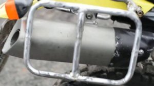 Глушитель от Yamaha на DR 650 SE