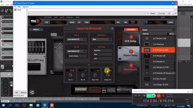 Pink Floyd Marooned Как Создать настроить preset звук гитары David Gilmour в Overloud TH U смотреть онлайн